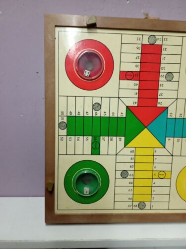Tablero Antiguo De Parchís Automático Completo Funciona - Imagen 5 de 6