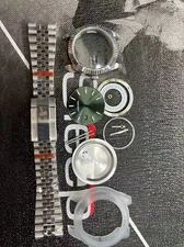 DIY SET for Dj 41MM 3235 watch case + dial + hands +904L Stainless Steel Strap