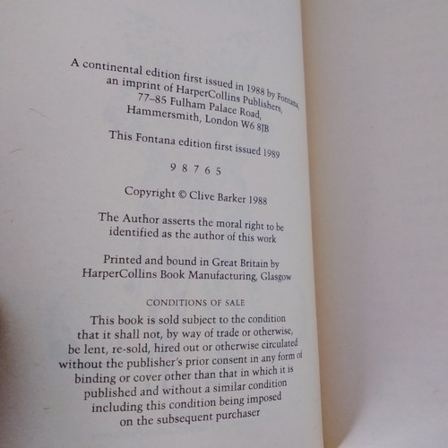CABAL : The Nightbreed - Clive Barker - PB Book 1989 - Picture 8 of 9