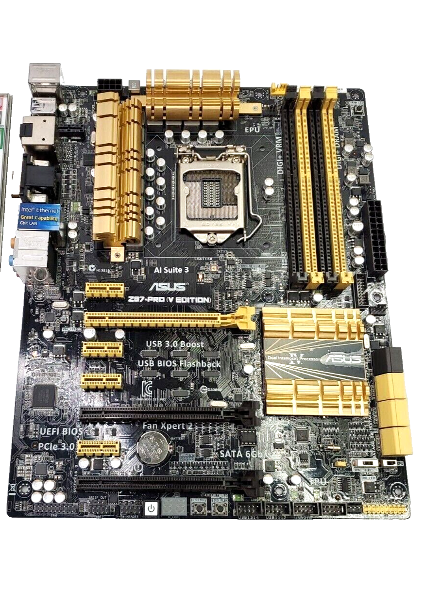 ASUS Z87PRO (V EDITION) LGA 1150 Motherboard eBay