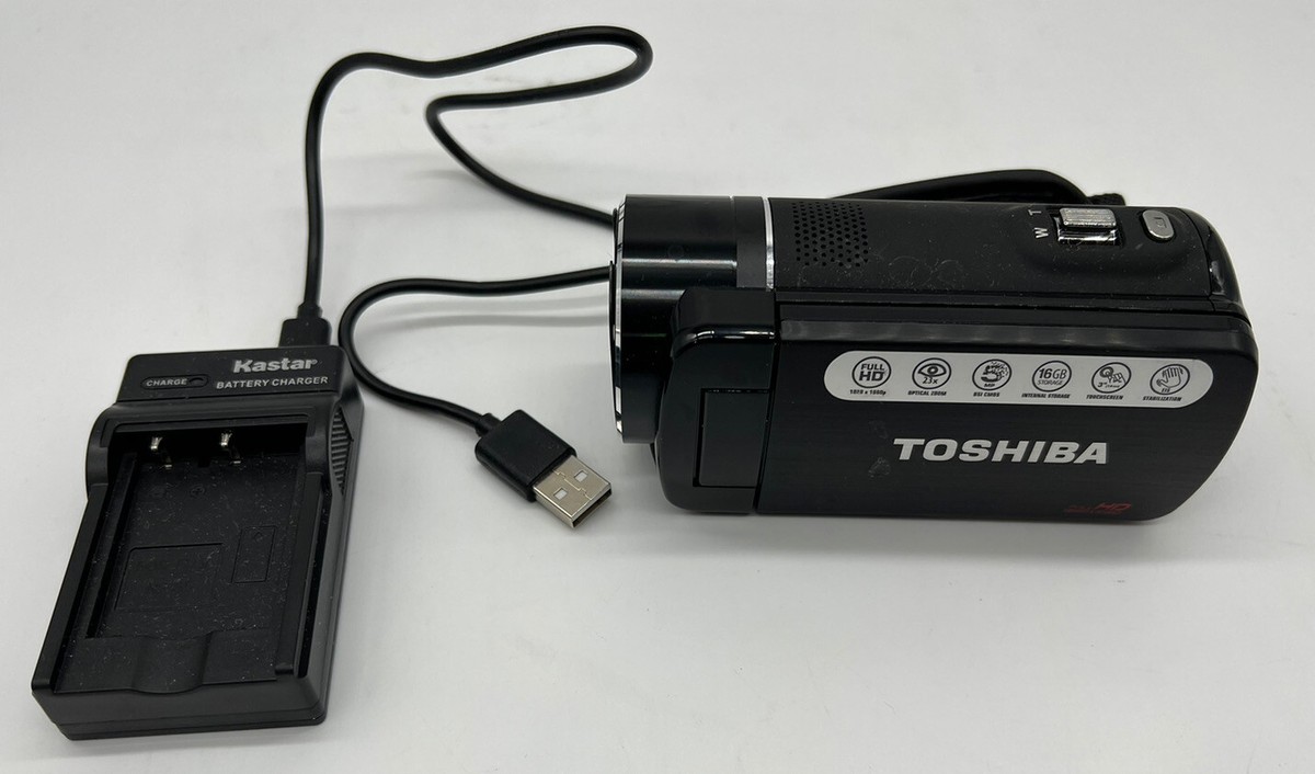 Toshiba Camileo X416 Digital Camcorder w Battery and Charger | eBay