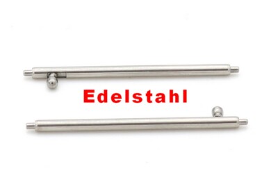 2 Stk. Easy-Klick Schnellwechsel-Federsteg 15/1,5 mm, Edelstahl