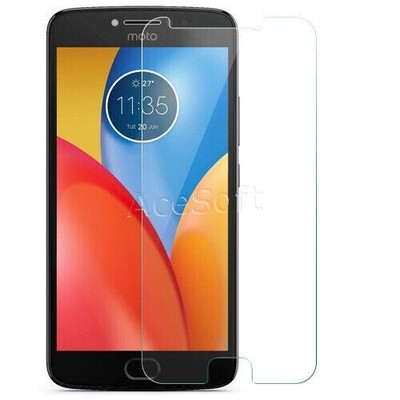 Bubble-Free Tempered Glass Screen Protector f Motorola Moto E4 Plus XT1776 Phone