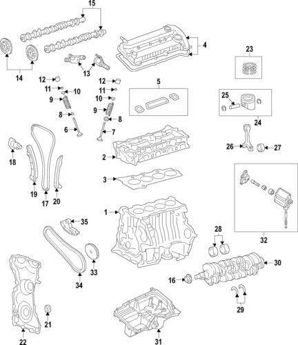 Seguidor de árbol de levas para Ford (N/P CP9Z-6500-FAB)