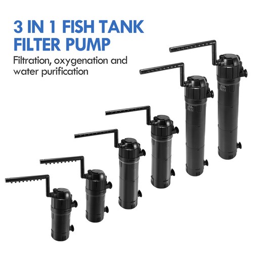 5in1 Internal Aquarium Fish Tank Filter Submersible Water Pump 800L/H Oxygen UV - 第 12/46 張圖片