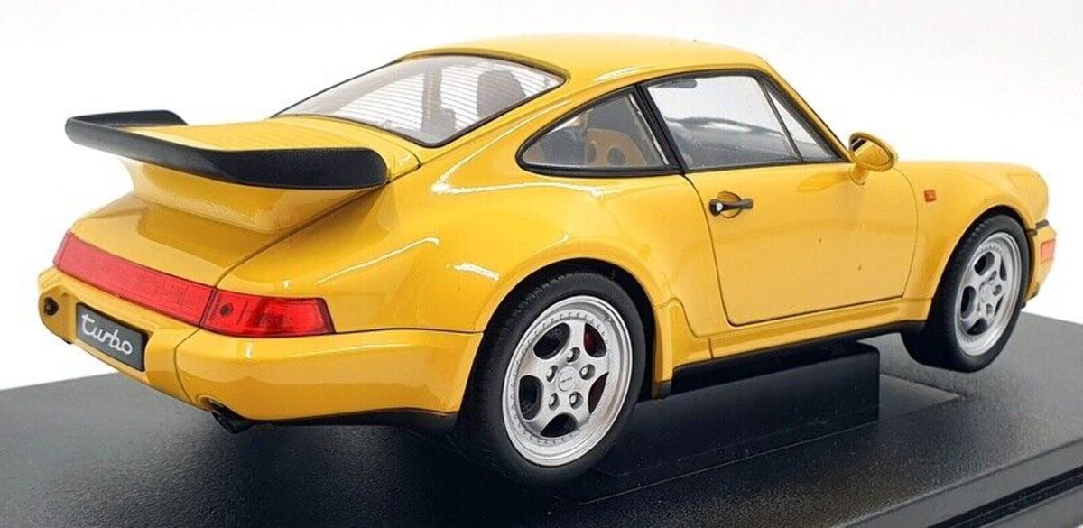 Welly 1989 Porsche 911 (964) Turbo 3.6 Yellow 1:18 | eBay Welly 1989 Porsche 911 (964) Turbo 3.6 Yellow 1:18 | eBay