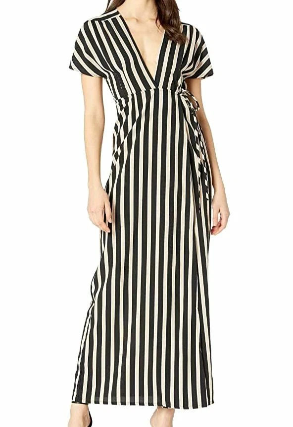 Amuse Society Holly woven midi skirt - black fade