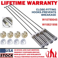 For Whirlpool Kenmore W10780045 Washer Suspension Rod Spring Kit, 25-1/2 in.Fit