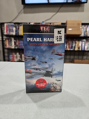 Sealed VHS Video  - Pearl Harbor Seven Views Of Defiance - Unopened Tape