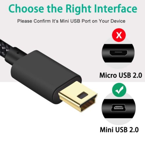 Original Motorola 5FT Mini-USB Charging Data Cable for V3 V180 V188 V220 V325 - Picture 6 of 13