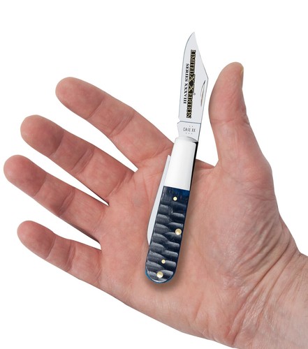 CASE XX 53981 BARLOW POCKET KNIFE LIMITED XX EDITION GATOR JIG OCEAN BLUE BONE - Picture 4 of 4