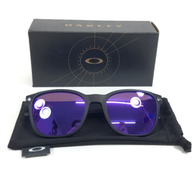 Oakley Sunglasses Ojector OO9018-0355 Matte Black Frames w/ Prizm Violet Lenses