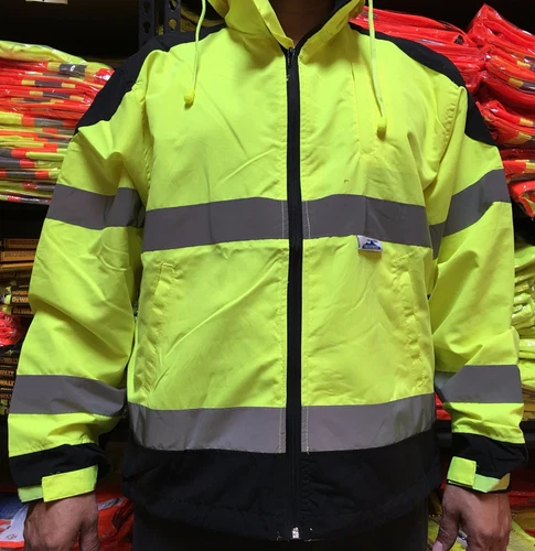 CLASS 3 High Visibility Safety Windbreaker , ANSI/ ISEA 107-2015 video thumbnail