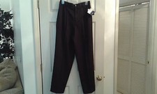Liz Claiborne Lizsport Dressy Pants   Size 10  Brown  New  CT003K 