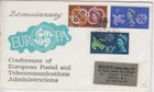 GB FDC 1961 CEPT European Telecommunications London Pmk.