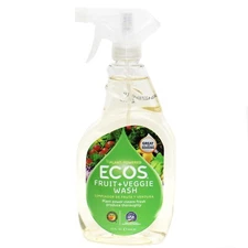 Earth Friendly Fruit Vegetable Wash 22 oz Bottle