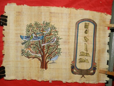 Bes Papyrus Institute - Egyptian Style Painting on Papyrus