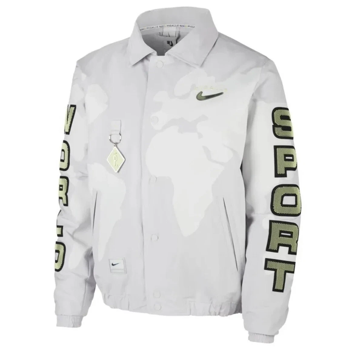 Nike x Pigalle Story Limited Edition Vast Grey Jacket Men s Sz XL
