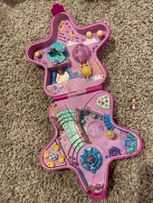 Vintage Polly Pocket Playset Fairy Light Wonderland Works 1 Figure Nice 1993