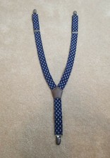 Clip Boys Carter Suspender Blue Anchor 3  Up