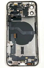 Apple iPhone 12 6.1" 2020 White Rear Back Case OEM Great Glass Grade A-!