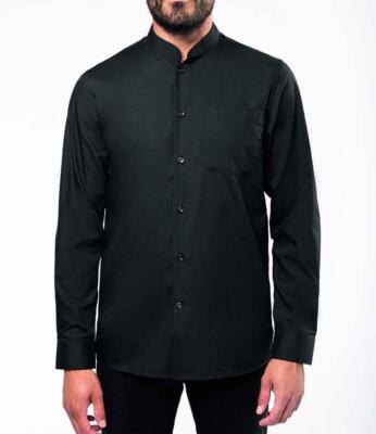 Kariban Long Sleeve Mandarin Collar Shirt KB515