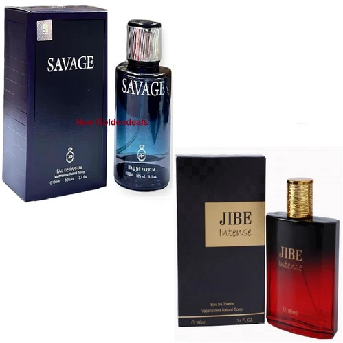 Savage Men's Perfume Eau de Parfum Spray 100ml Aftershave for him 2 Pack New