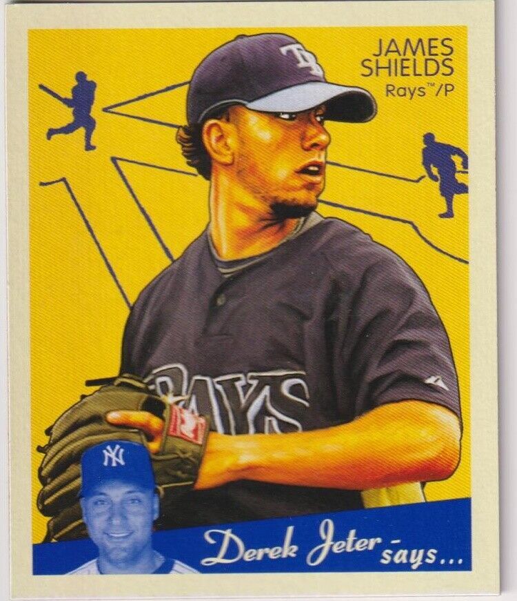 2008 Upper Deck Goudey #181 James Shields Mini Blue Backs