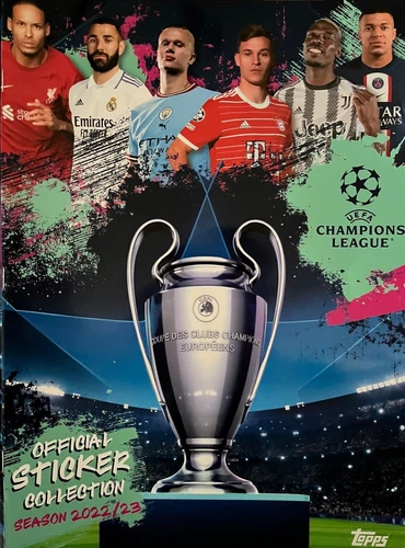 RARE MANCOLISTA CHAMPIONS LEAGUE TOPPS 2022/2023 SILVER STICKERS