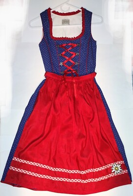 Landhaus C&A Dirndl Dress Oktoberfest Austrian Bavarian Youth Size