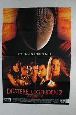 DÜSTERE LEGENDEN 2 * VIDEO-POSTER A1 German 1-Sheet ´01 Urban Legends: Final Cut