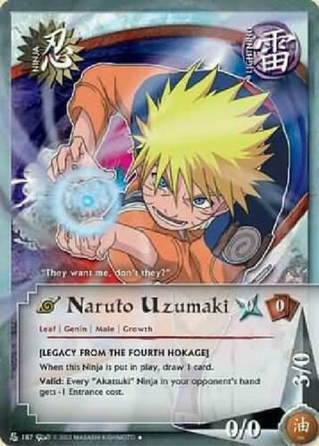 その他 NARUTO Naruto CCG N-187 Uncommon NM Naruto Uzumaki | eBay
