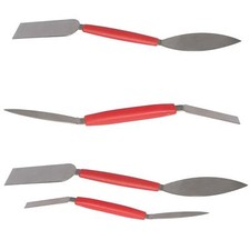 Square And Leaf Trowel Set Small Large Finishing Pointing Filling Tools  