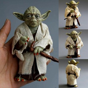 12cm Star Wars Clone Wars Yoda Jedi Master Action Figures