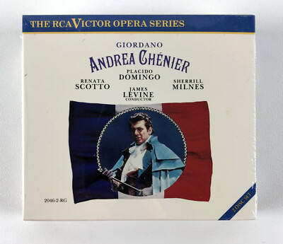 Giordano: Andrea Chenier - Domingo Scotto Lilnes - James Levine (2 CD Set)