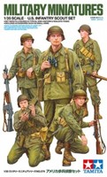 Tamiya 35379 - 1:35 Figuren Set U.S. Infantry Scout Set - Neu