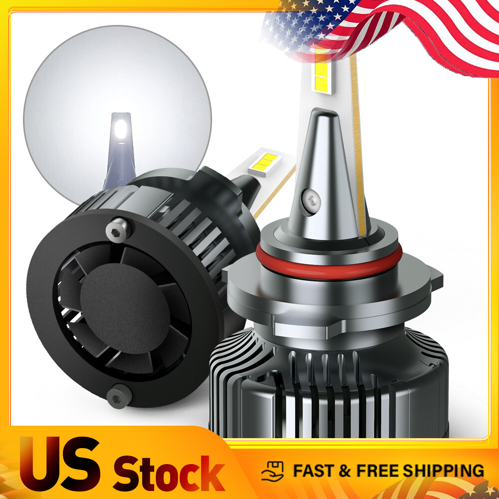 AUXITO HB3 9005 LED Kit Headlight High Lo Hi Beam 6500K Bulbs Lamp Bright White