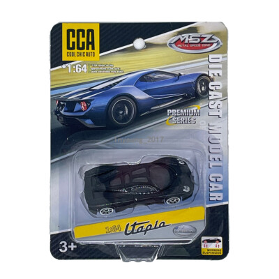 1:64 Pagani Utopia Model Car Diecast Toy Cars Toys for Boys Kids Gifts Black