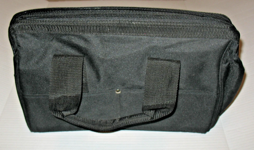 Black & Decker Shop Tool Box Storage Bag Zip Top Heavy Duty Approx 11"x15"x7" - Image 4 of 4