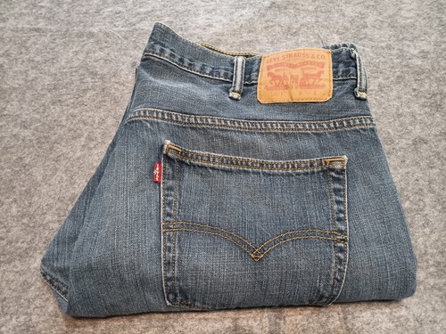 Jeans uomo Levi's 569 larghi taglio dritto lavaggio medio blu lavaggio taglia: 38 x 32