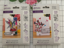 Crafters Companion Hello Beautiful and May your Day Sparkle Stamp and Die Sets