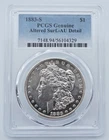 1883-S Morgan Silver Dollar PCGS Genuine Altered Surface AU Detail - T415