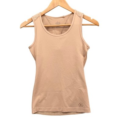 Copper Life Shoulder Support Tank Top Womens Tan Copper Zinc Infused Size S