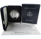 1999-P American Silver Proof Eagle $1, 1 oz .999 Silver, BOX & COA DELIVERED