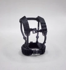 Shoulder harness and belt combo web gear - 1/12 scale