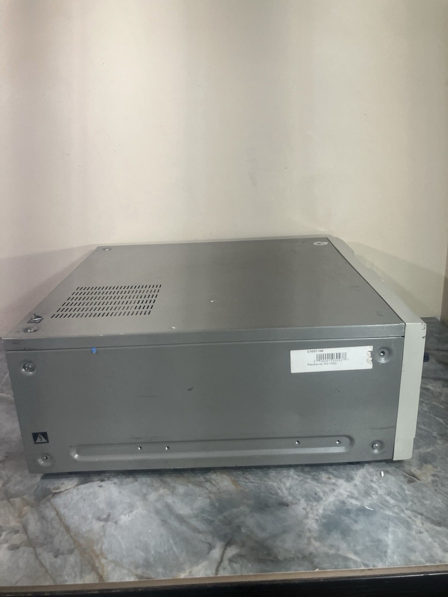 Panasonic AG-7650-P Professional Video Cassette Player AG-7650 VHS