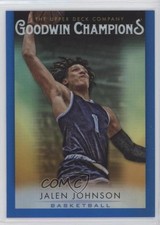 2021 Upper Deck Goodwin Champions Platinum Extended Jalen Johnson Rookie RC 0p6