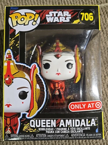 Funko Pop! Vinyl: Star Wars - Queen Amidala (Retro) - Target (Exclusive) #706