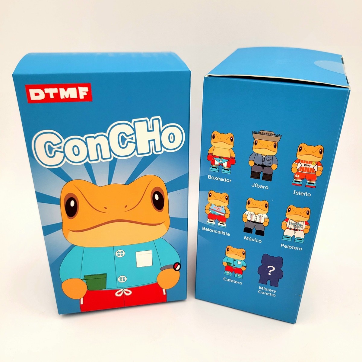 1) El Sapo Concho DTMF Bad Bunny SURPRISE Keychain Labubu Mystery