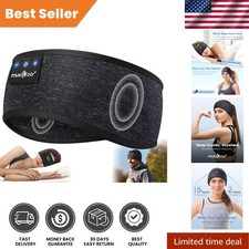 Comfortable Sweat-Resistant Bluetooth Headband - Perfect for Sleep  Sports